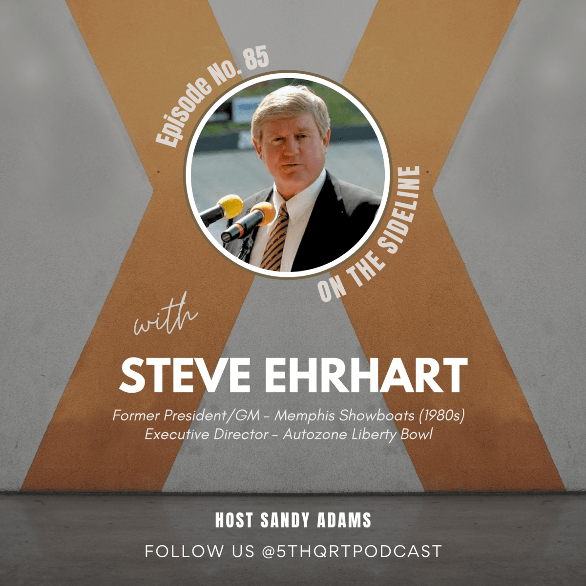 Ep. 85 Steve Ehrhart | Inside the Memphis Showboats&nbsp;1980s
